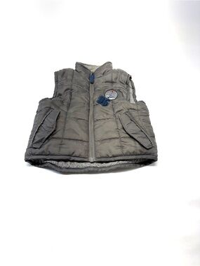 VTG Nevada Boys Quilted Puffer Vest Gray Size 4- Great Condition